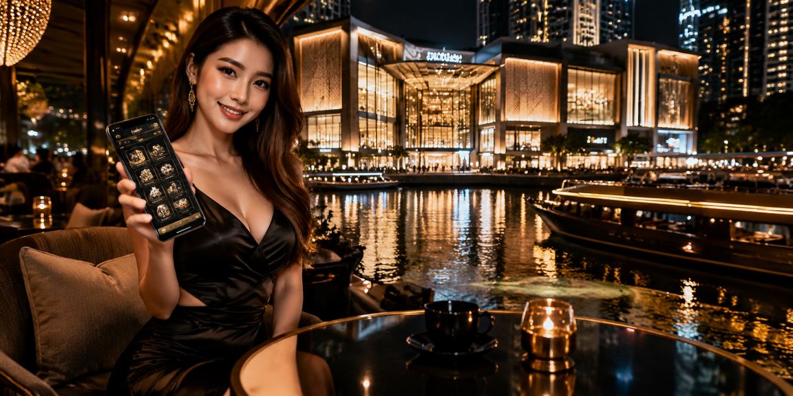 Pengguna Malaysia menggunakan platform kasino 320 dari telefon pintar di Kuala Lumpur